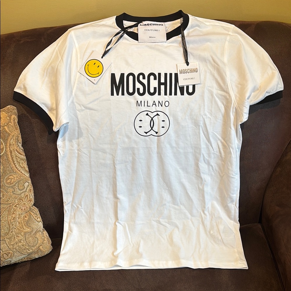 Moschino Milano White T-Shirt